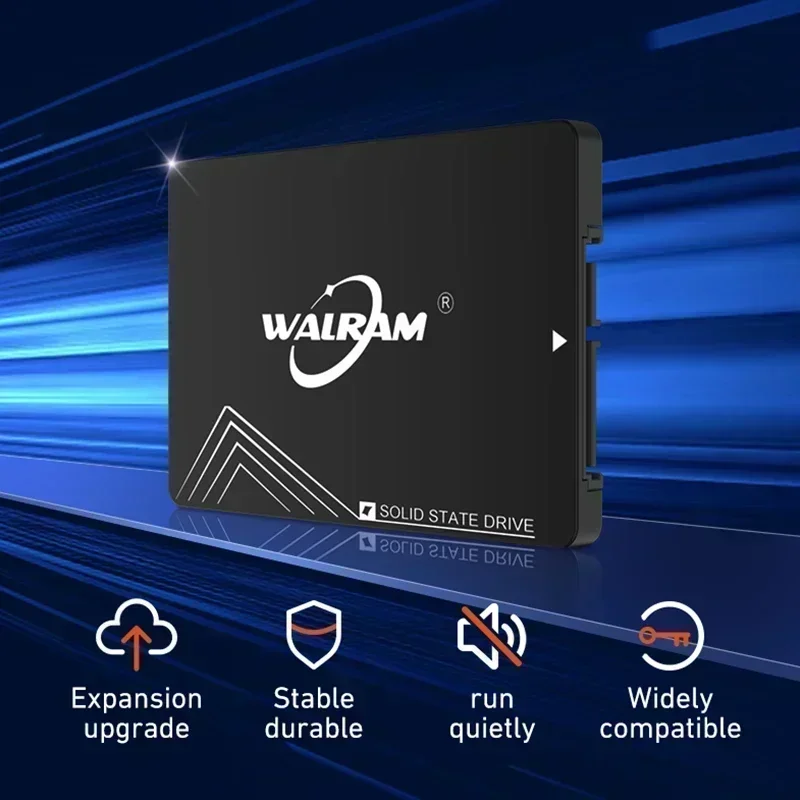 WALRAM 2.5 SATA3 SSD 128GB 120GB 1TB 2TB SSD 512GB 500GB 480GB 데스크탑 내장 SATA 3 하드 디스크 256GB 240GB HDD 노트북 PC용