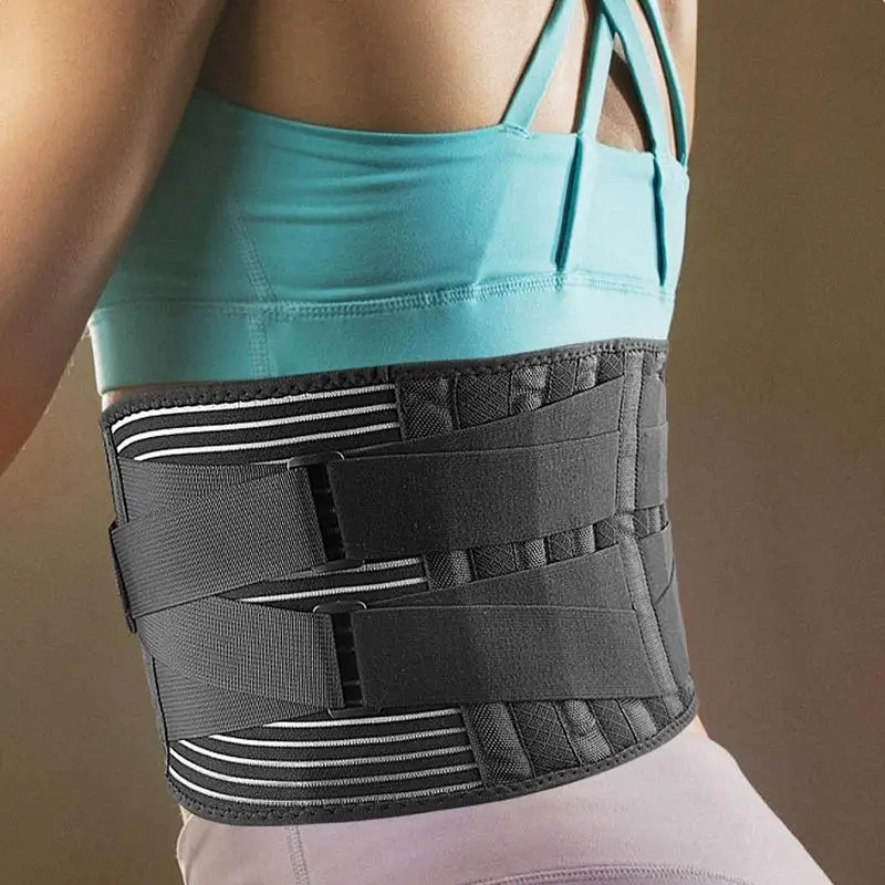 Lumbar Support Belt Elastic Back Defence Brace For Weightlifting Waist Brace Support For Women Men For Weightlifting Fitness