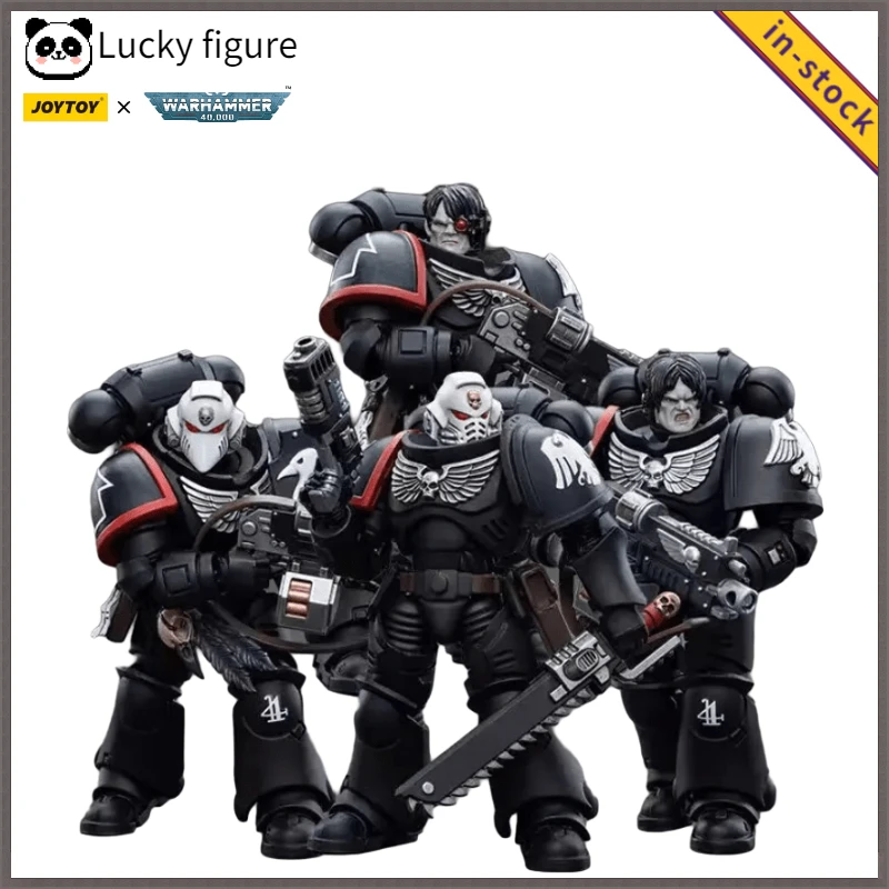 In Stock JOYTOY Genuine Warhammer 40K 1/18 Raven Guard Arbiter Four Anime Military Model Collection Gift Figure Cartoon Toy