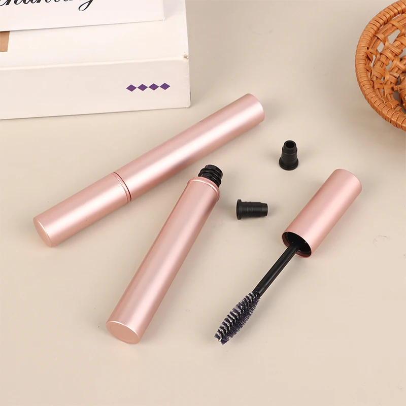 1PCS 4ML Aluminum Mascara Tube Eyeliner Gradient Powder Blue Empty Eyelash Lengthening Bottle Refillable Container