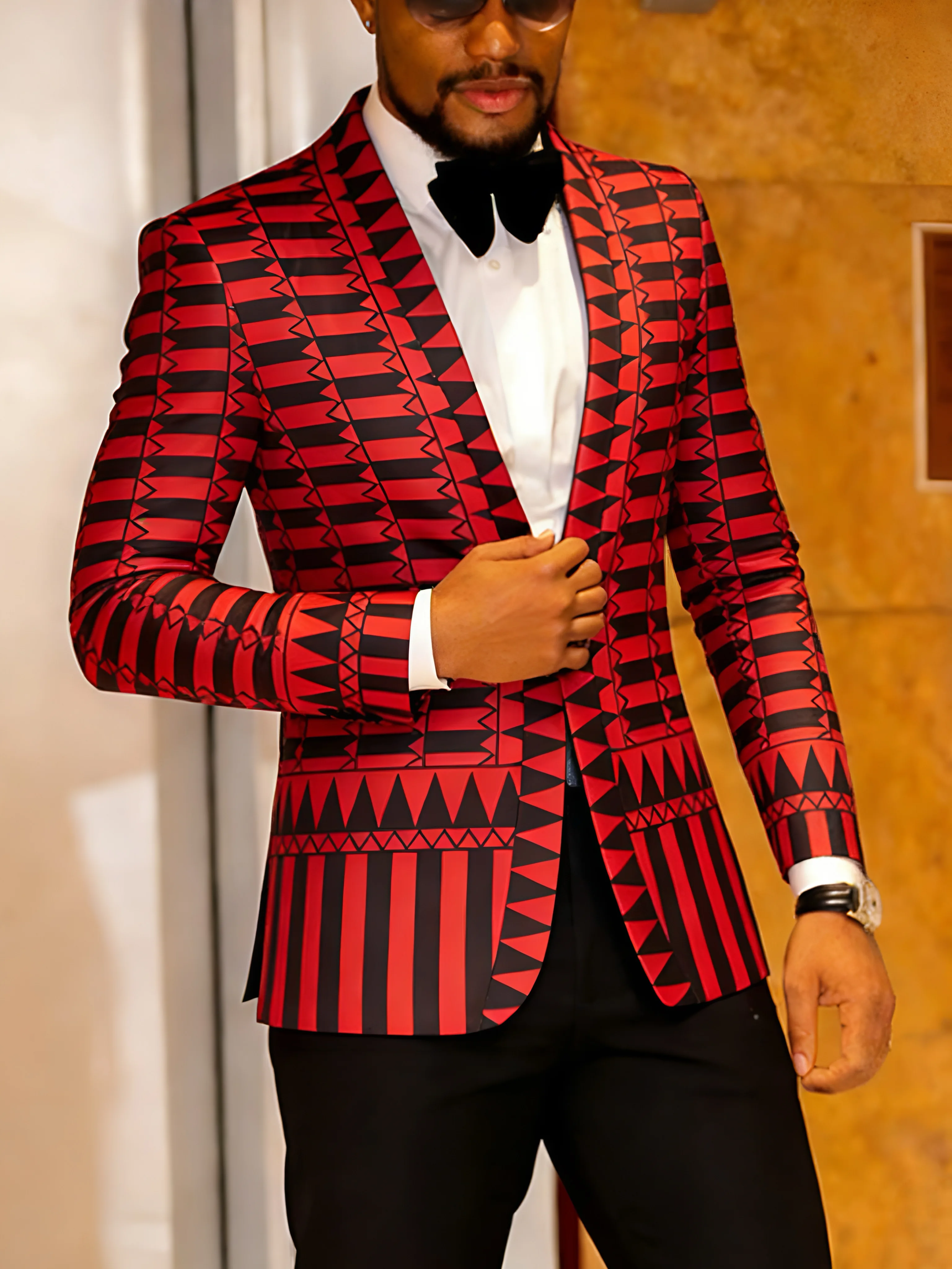 

Men's single-piece open-neck jacket, casual business jacket, sports jacket, slim-fitting, large size jacket