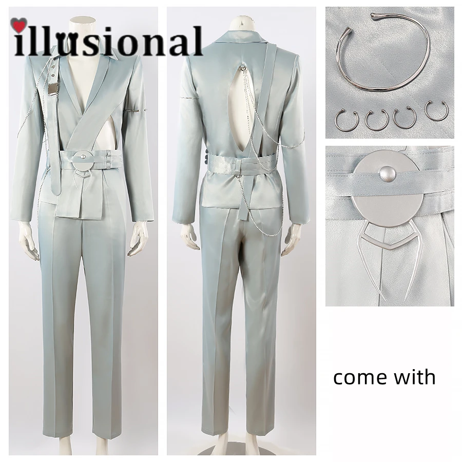 

Иллюзионный костюм для косплея Alien Stage round7r7 Luka, мужской костюм, изготовленный на заказ размер