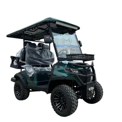 CE Certificate Solar Cheap Golf Carts 2/4/6 Seater Golf Buggy Electric Four Wheeler Club 72V Lithium Battery Golf Cart