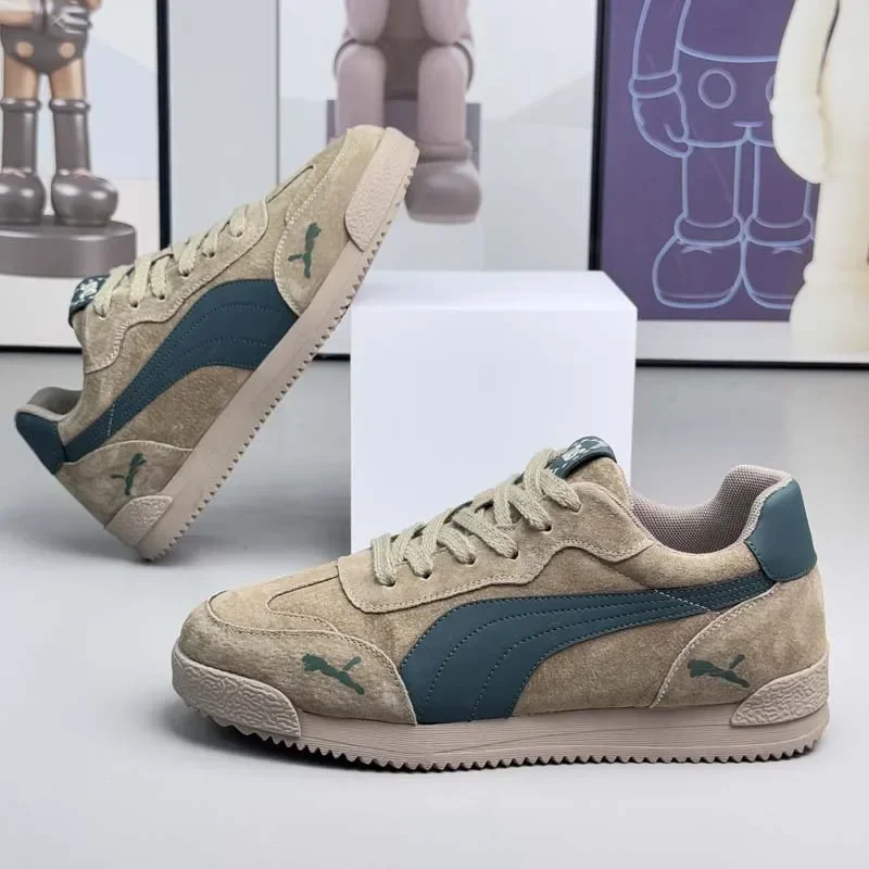 

Men Sneakers Autumn Luxury Breathable Low Help Comfortable Sports Shoes Fashion Vintage Non Slip Outdoor Casual Flats Large Size