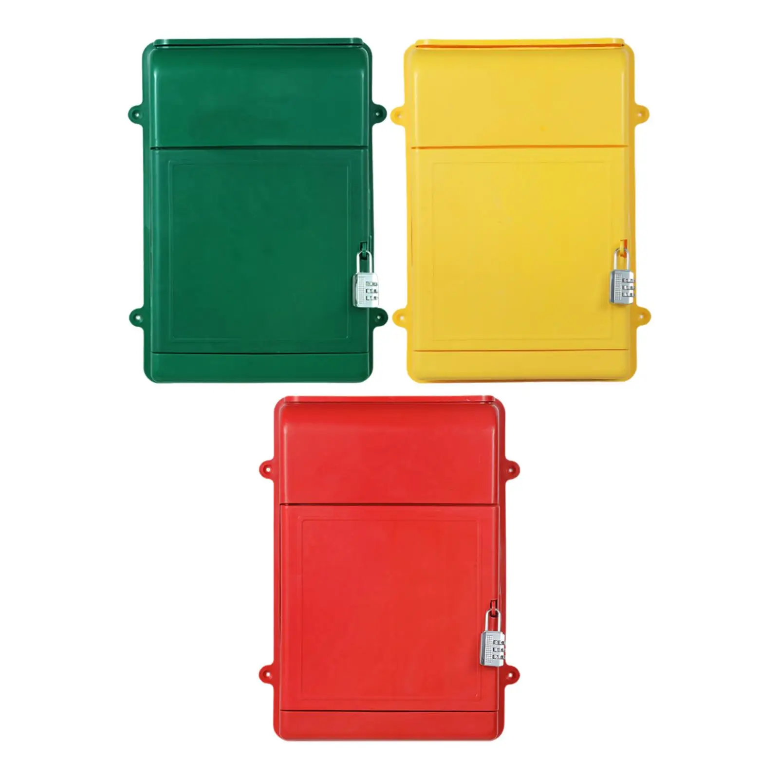 Wall Mounted Mailbox Postbox Donation Box for Hotel Business Customer Center