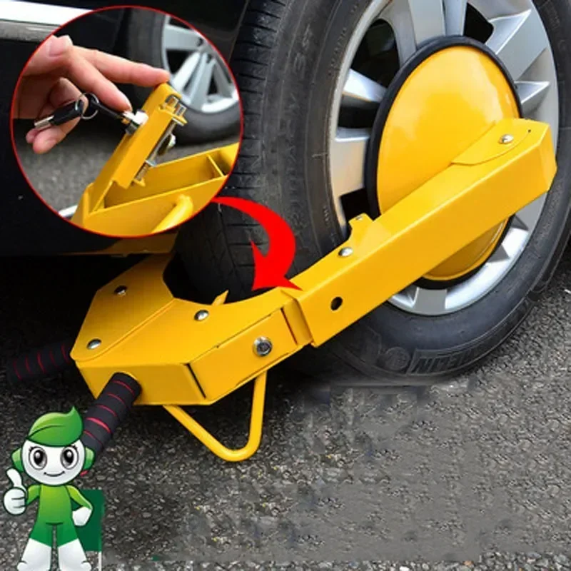 ATV RV Car Tire Claw Wheel Lock Clamp Boat Truck Trailer Lock Anti Theft Parking Boot Theft Devices Vehicle Lock for Car