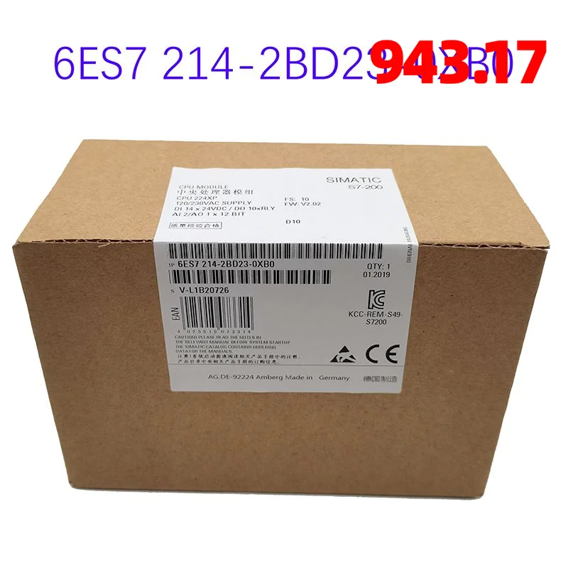 

New Original 6ES7 214-2BD23-0XB0 6ES7214-2BD23-0XB8 Spot PLC Module Original