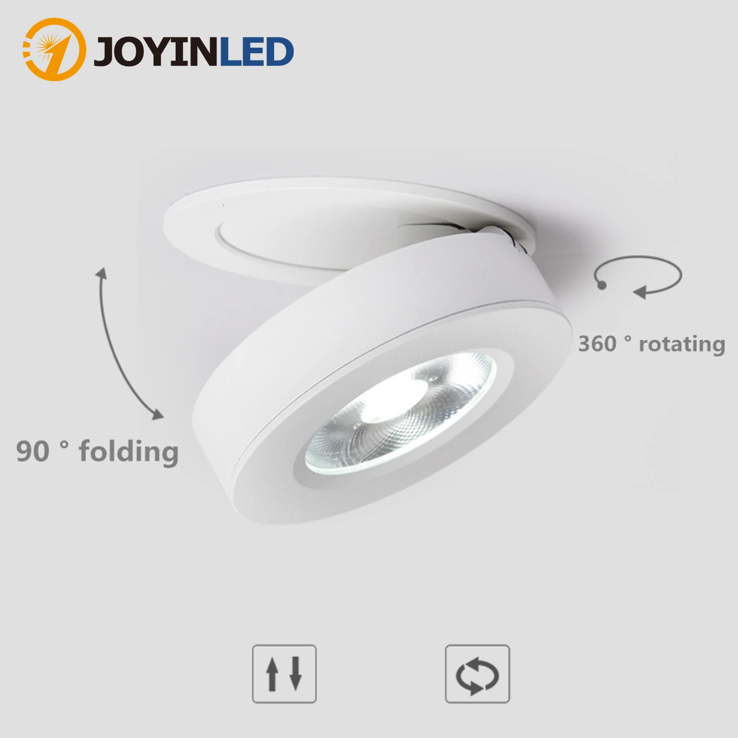 Surface Mounted LED COB Ceiling Downlight Lamp 360 Degree Rotatable Built In Spot Light Recessed Downlight 3W 5W 7W 9W 12W