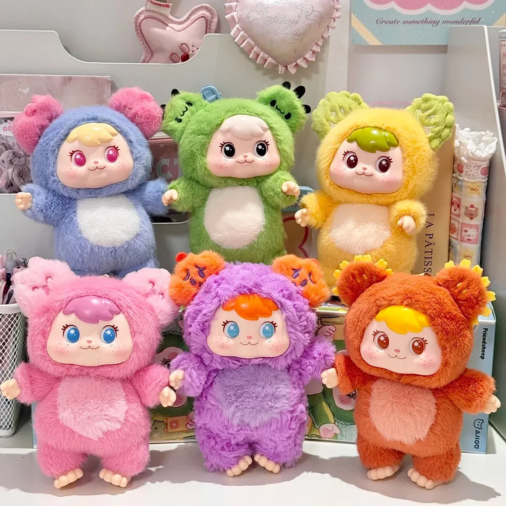 

Bafengte Lamb Ajioo Plant Elves Series Vinyl Plush Doll Hand-Made Toy Pendant Bag Charm Christmas Gift Filled Animal Stuffed Toy
