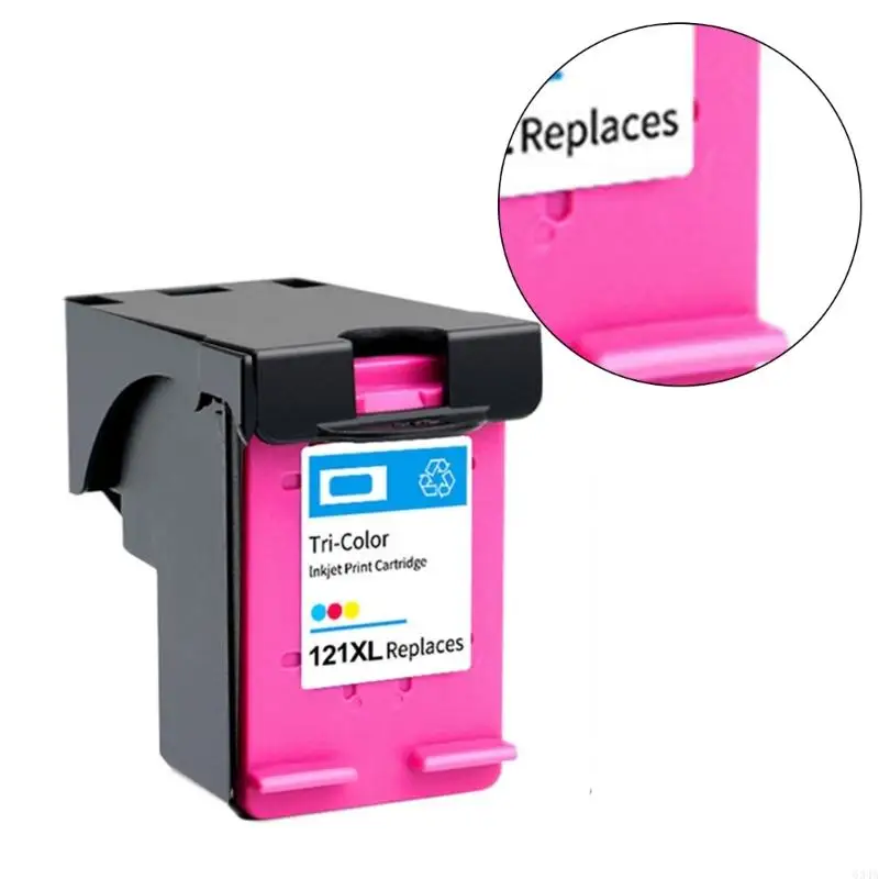 634A 121XL Переполняемый чернильный картридж работает с 121 Deskjet D2563 F4283 F2423 F2483 F2493 ПРИНЦИО