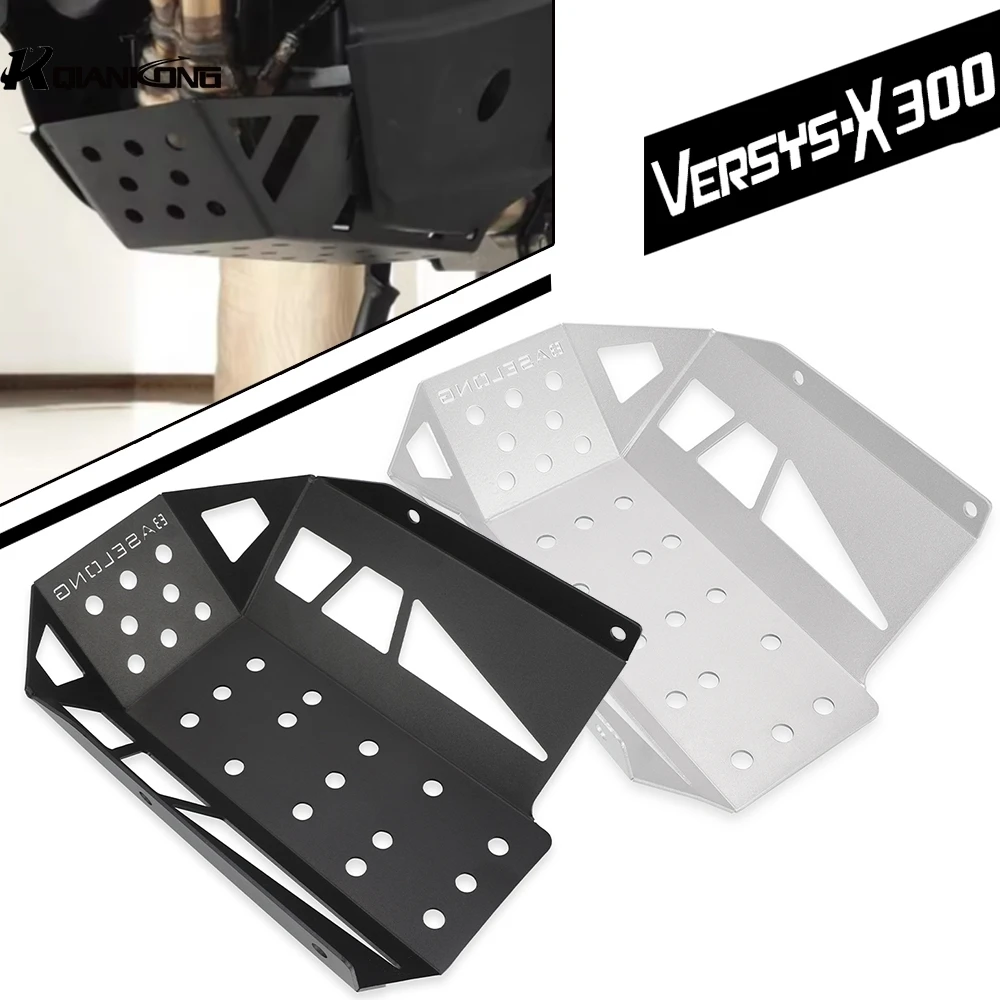 

For Kawasaki Versys X300 X 300 KLE300 Engine Guard Chassis Protection Cover Belly Pan Protector Motorcycle Accesorios Para Moto