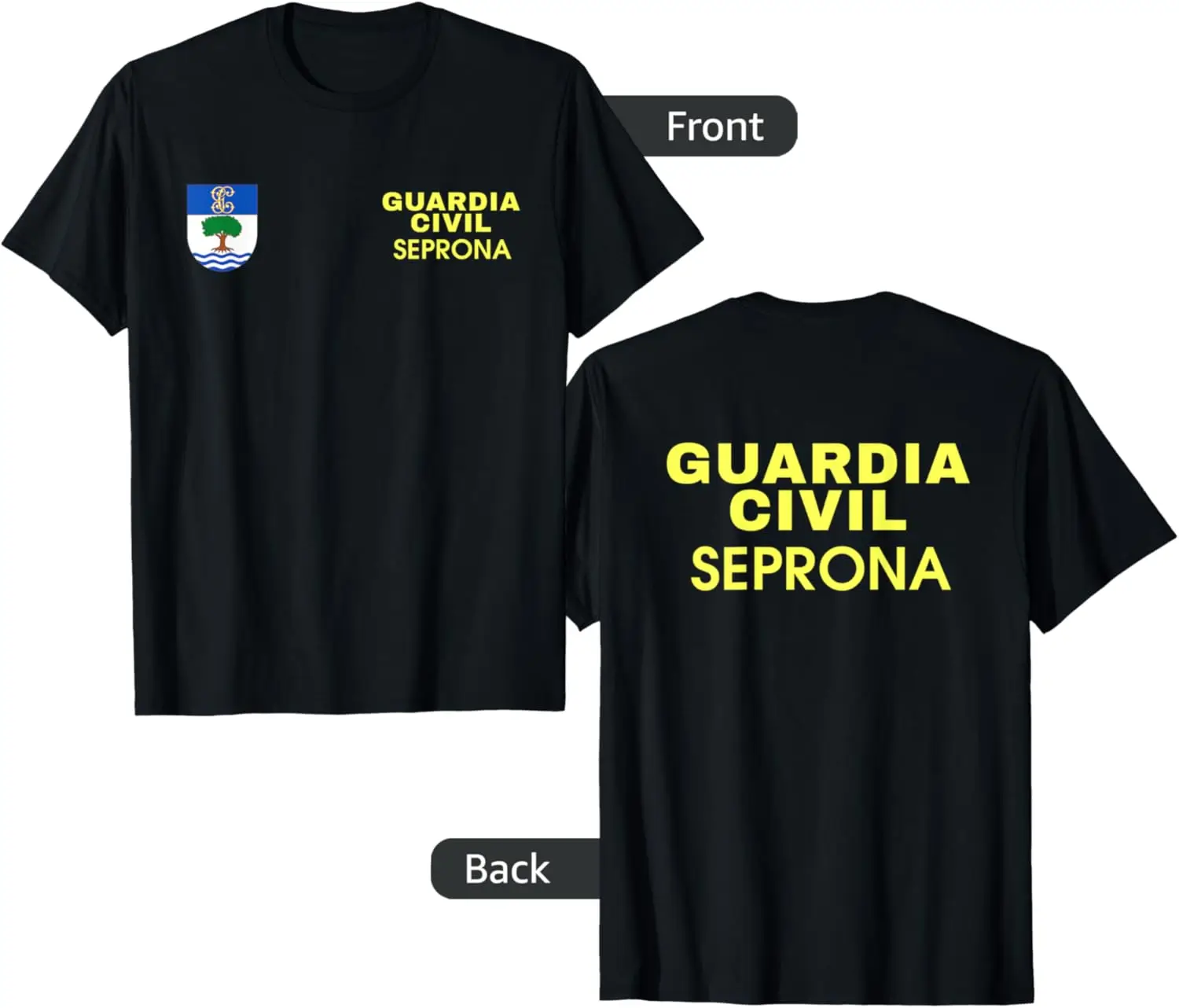 

Spain España Guardia Civil Seprona Men T-Shirt Short Sleeve Casual 100% Cotton Shirt