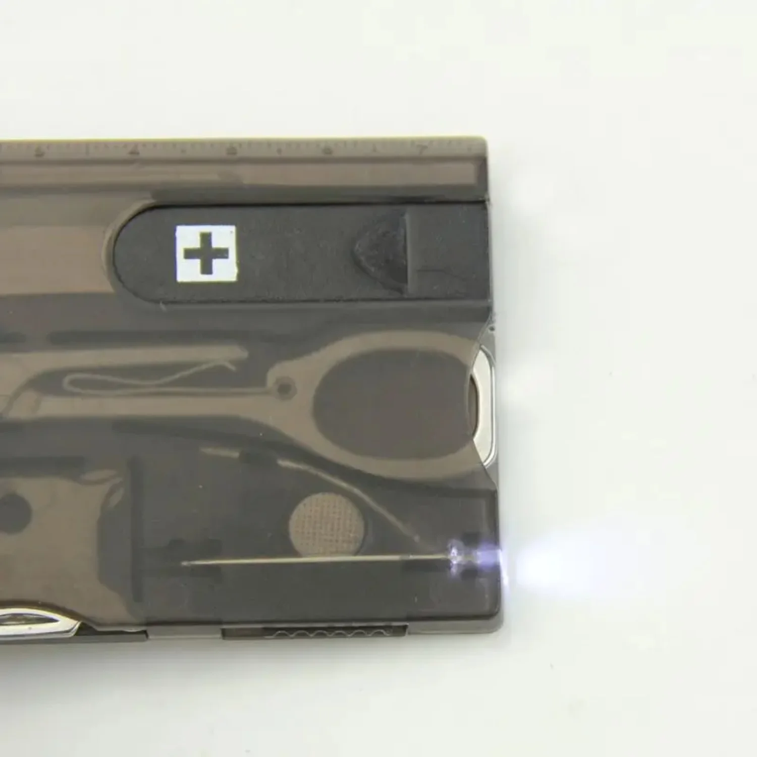 

Handy Multifunctional Survival Camping Tool Card Light Magnifier