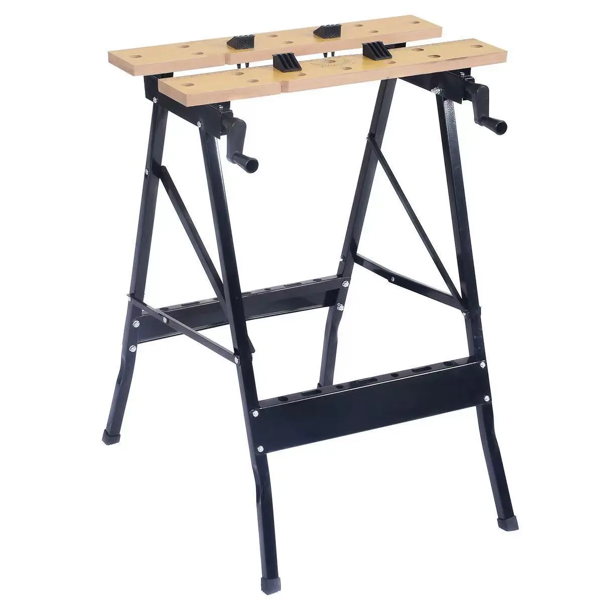 Multifunctional woodworking workbench folding operation saw table inverted flip tool woodworking table folding table saw horse