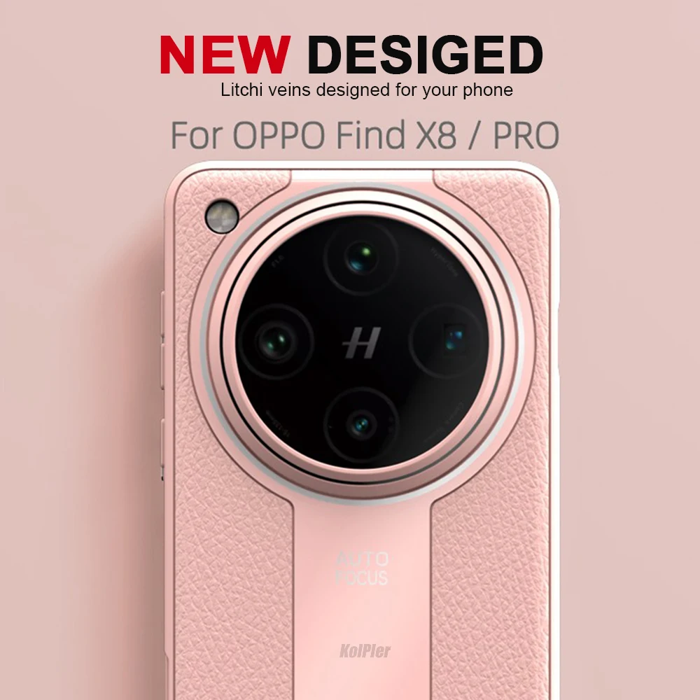 Classic Shockproof luxury Phone Cover For OPPO FIND X8 PRO / FINDX8 Frosted Texture Slim Matte Protective Fundas Coque