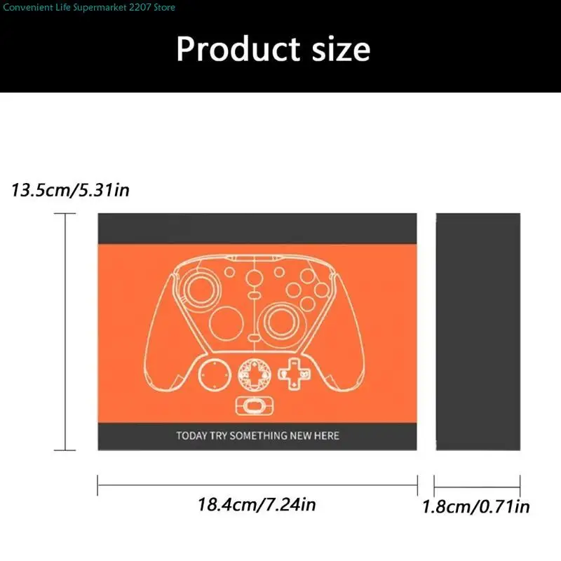 Cubierta de controlador transparente J0PA para GameSir G7 Pro, carcasa frontal de accesorios de gaming 6