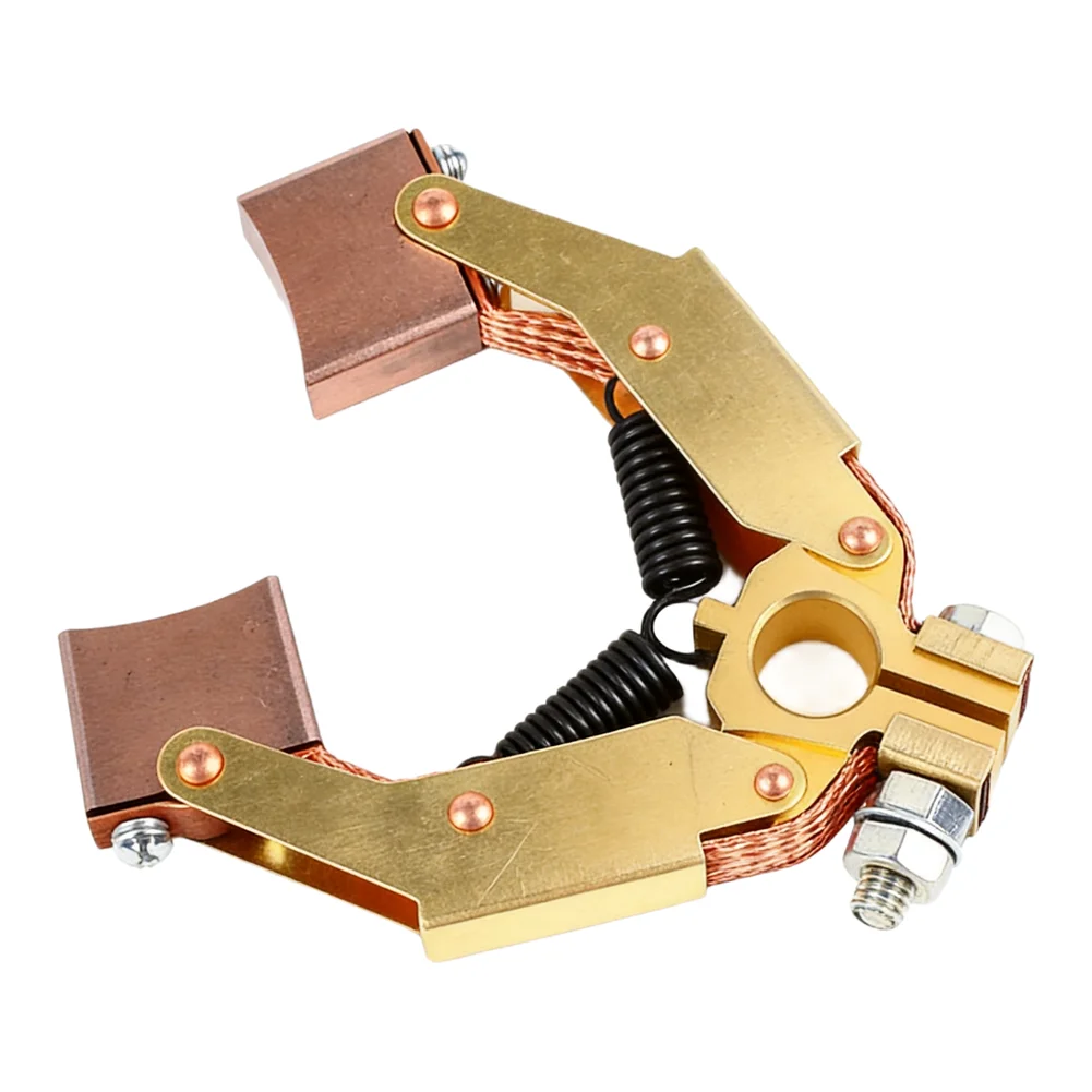 V Shaped Copper Carbon Brush Holder For Wire Stranding Machine DC Motor Electric Motor Parts Accessories
