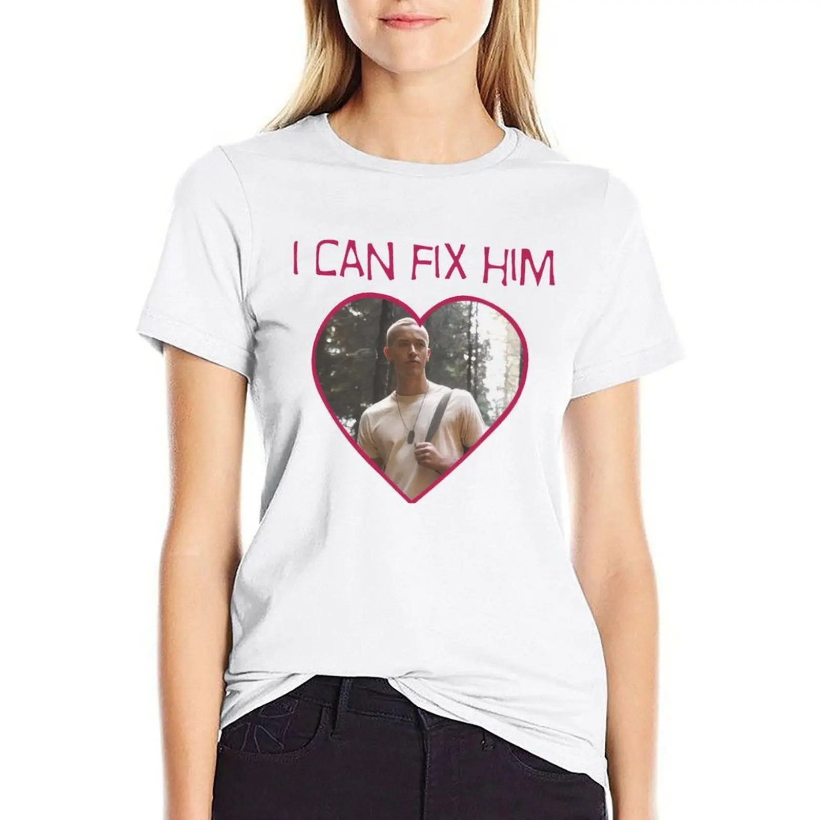 I Can Fix Him Coriolanus Snow T-shirt tees cute clothes anime clothes t-shirt dress for Women sexy