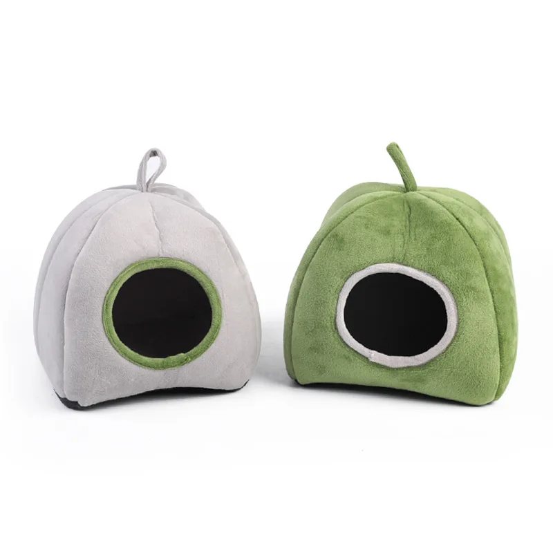 

Green Guinea Pig Houses and Hideouts Small Pet Cotton Nest Windproof and Warm Comfortable Hedgehog for Hedgehog Hamster Nest