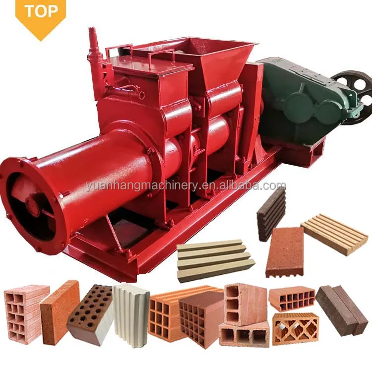 Automatic Vacuum Extruder Brick Machine Manual Wall Tile Moulding Floor Wall Brick Making Machine Production Line