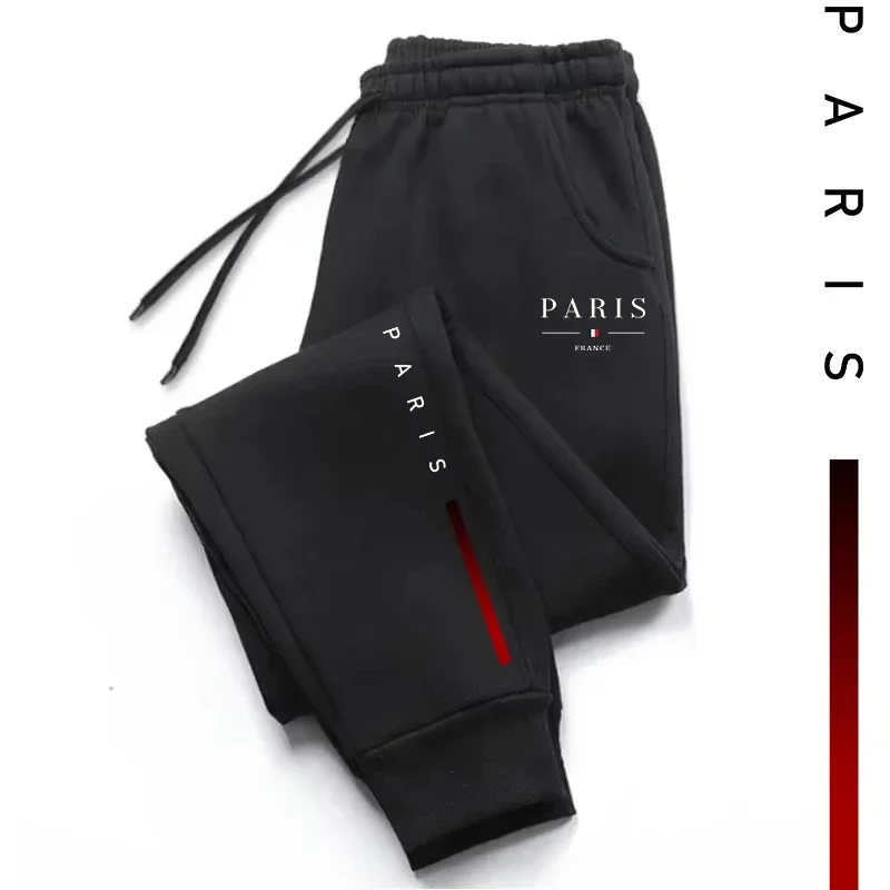 

Fashion Mens Sweatpants Printing Casual Pants Outdoor Gym Fitness Sports Jogging Man Trousers Autumn Winter Street Sportswear
