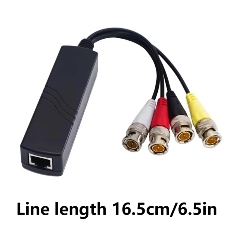 Émetteur-récepteur balun vidéo haute résolution pour une intégration transparente du système vidéosurveillance