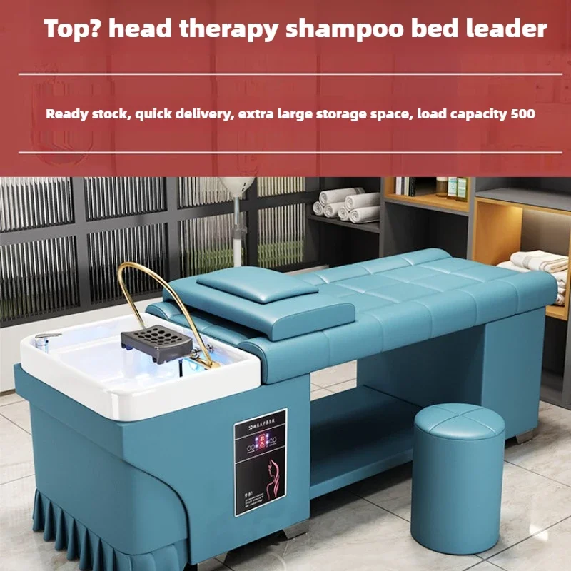 Hair treatment Shampoo bed Hairdressers Beauty salons special water cycle fumigation barber shop Thai massage hair salon