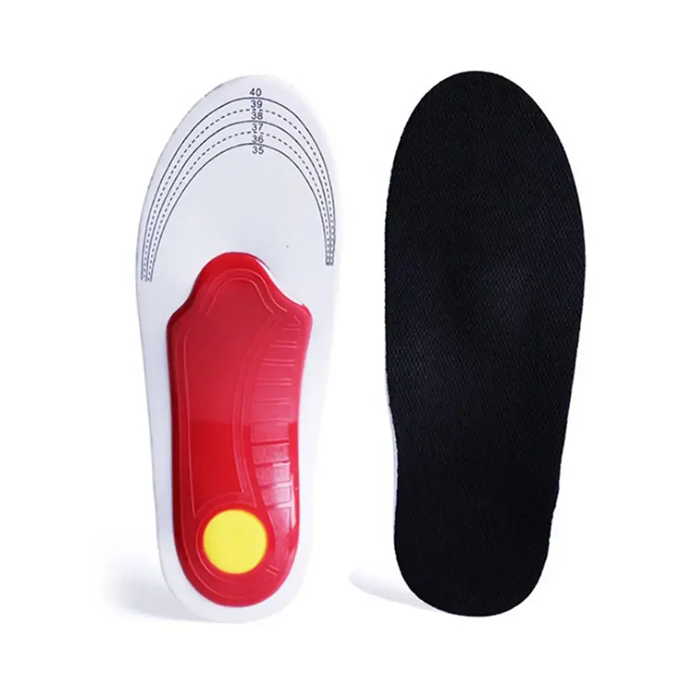 Vent Cushion Improved Arch Foot Arch Support Cushion Black Foot Arch Pad Insoles Pain Relief Corrective Insoles 40- Yards