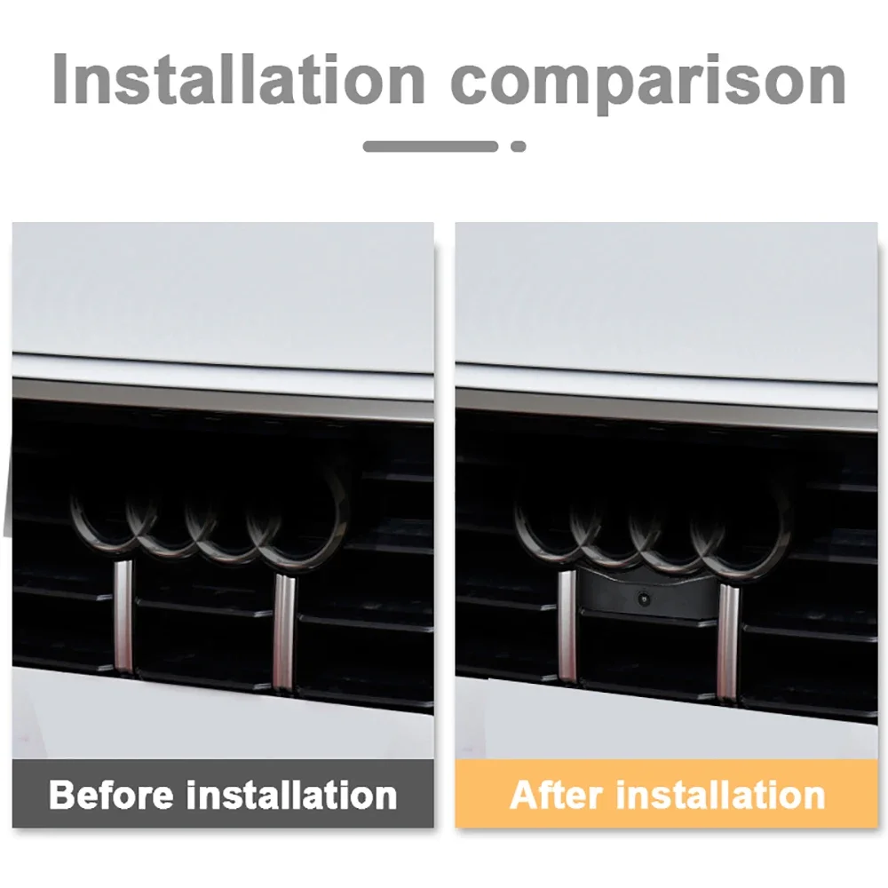 Carsanbo AHD 1080P Front View OEM Camera for Audi 2021 Q5L Car Waterproof Night Vision Wide Angle 150° Parking Monitoring System