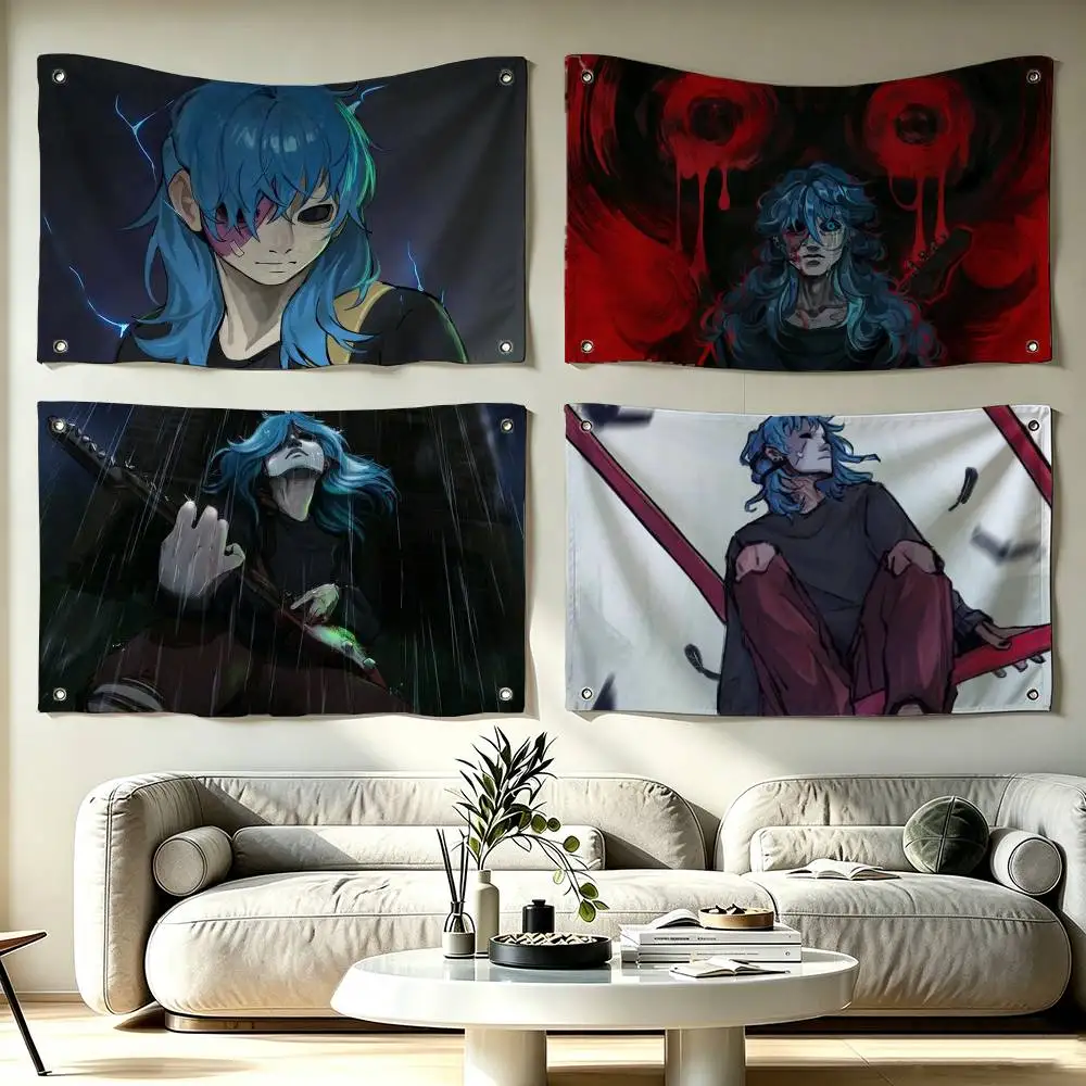 Game Sally Face Sal Fisher Flag Suitable For Party Club Outdoor Interior Wall Decoration Banner Fans Gift
