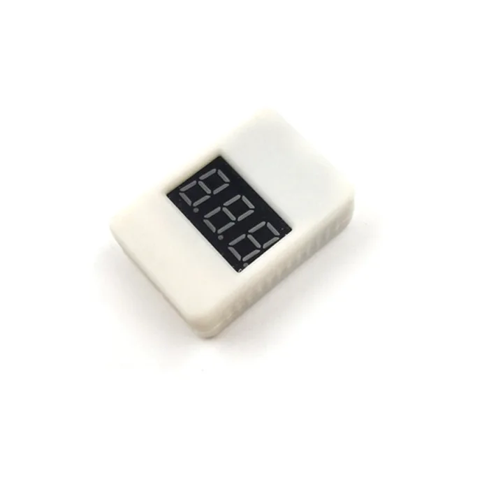 1-8S Model Aircraft Lithium Battery Tester BB-Type High Precision Two-in-One Power Display With Low Voltage Alarm