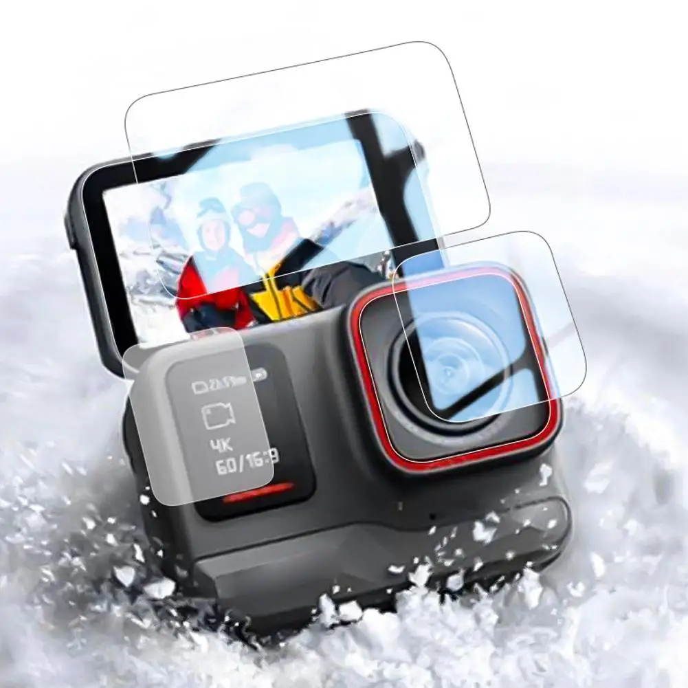 2024 Screen Lens Protector Anti-Scratch And Anti-Explosion 9H HD Tempered Glass Film For Insta360 ACE Pro Accessory