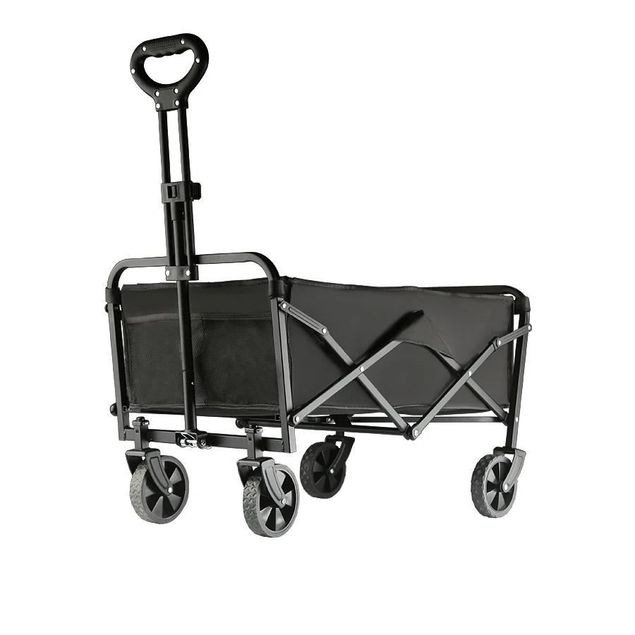 Carro utilitario plegable para acampar al aire libre, carro plegable de gran capacidad de alta resistencia, carrito portátil plegable para Picnic en el jardín