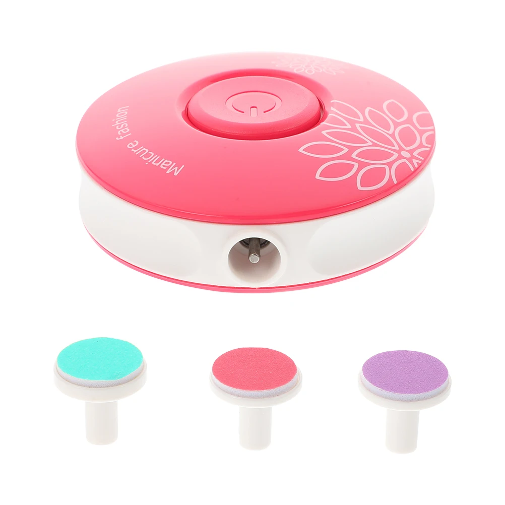 

1 set Kids Electric Nail File Children Nail Trimmer Portable ABS Compact Silent Safe Manicure Grinder Baby Care Tools