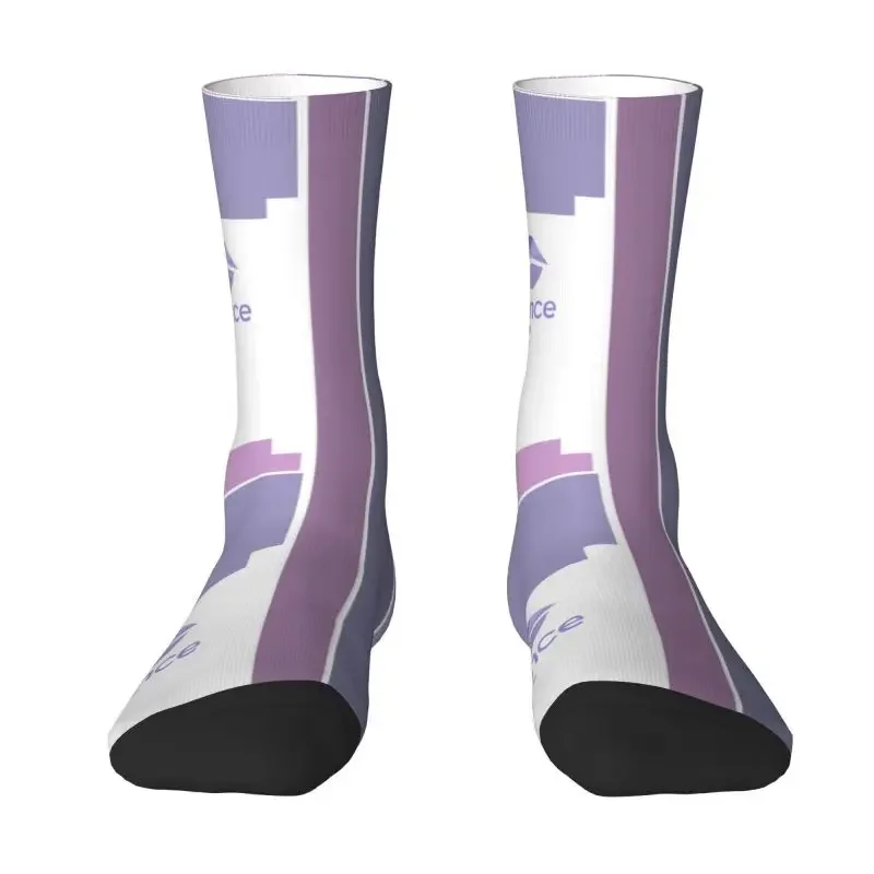 Novelty Printing Florence By Mills Socks for Men Women Stretchy Summer Autumn Winter Crew Socks