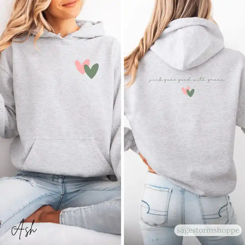 سويت شيرت بغطاء للرأس من Wicked Glinda، سويت شيرت Elphaba ذو وجهين، تم تغييره لقلنسوة Good Morrible بقلنسوة مكنسة الساحرة #4