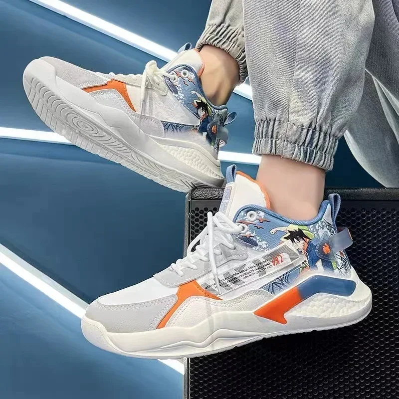 

2025 мужские кроссовки, новый стиль, дышащая мужская сетчатая обувь на шнуровке, модная повседневная нескользящая вулканизированная обувь, мужская обувь Tenis Masculino 39-44