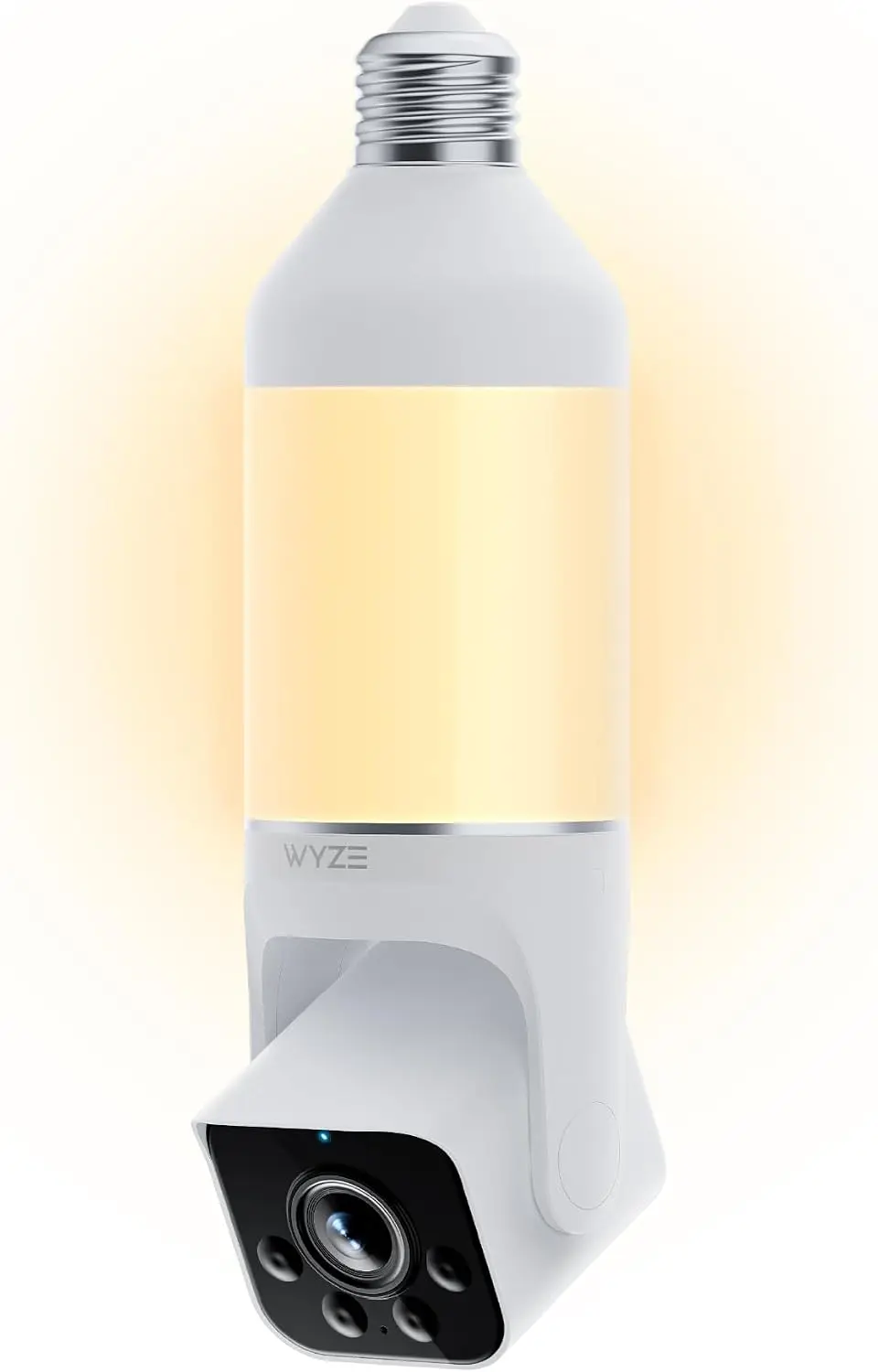 2K HD Smart Light Bulb Security Camera with Motion Detection