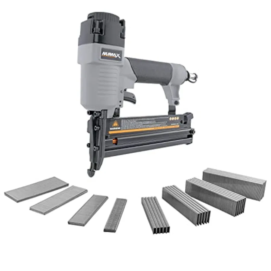

S2118GWN Pneumatic 2-in-1 18-Gauge Brad Nailer/Stapler with Fasteners 4000 Count