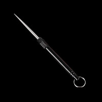 Titanium Outdoor EDC Portable Multi-Purpose Toothpick Bottle Fruit Fork Camping Tool Toothpick Tube Is More Durable Than Floss