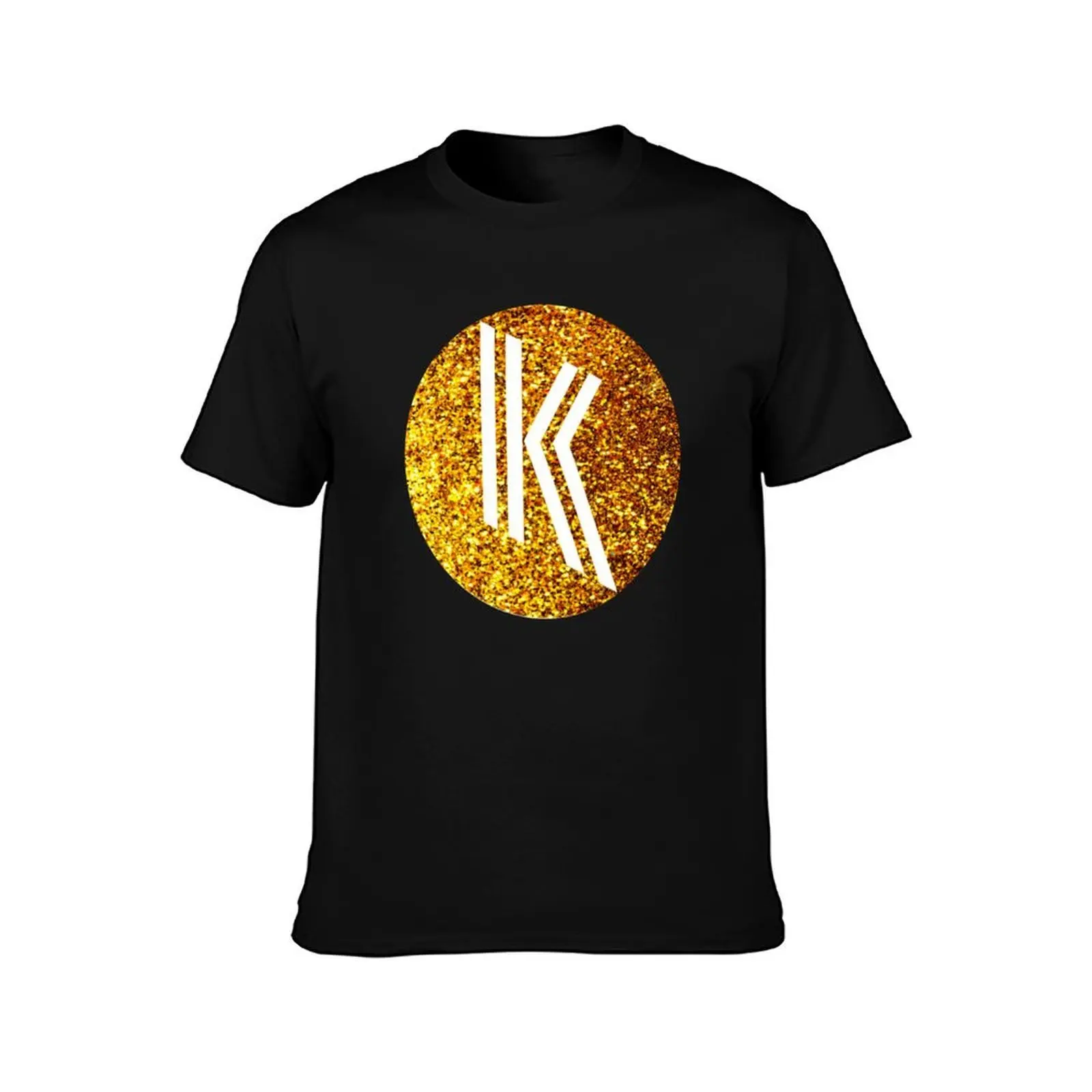 Kylie Minogue - Glitter & Golden #K T-Shirt, Summer Casual Cotton Tee, Oversized Streetwear Tops, Vintage Graphic Print