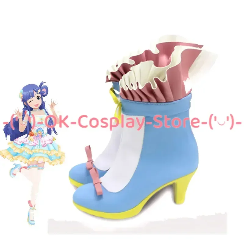 Asari Nanami-zapatos de Cosplay, botas de Carnaval de Halloween, accesorios de Cosplay, zapatos de cuero PU de Anime hechos a medida