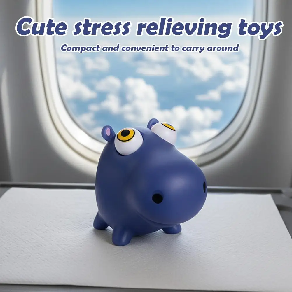 Animal Squeezing Toys Relieve Stress Decompression Toy With Wide Eyes Cute Anti-Stress Ball Funny Gift