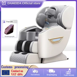 massage chair full body zero gravity luxury Full Automatic Relaxing Bluetooth music shiatsu full heating massager chair for home