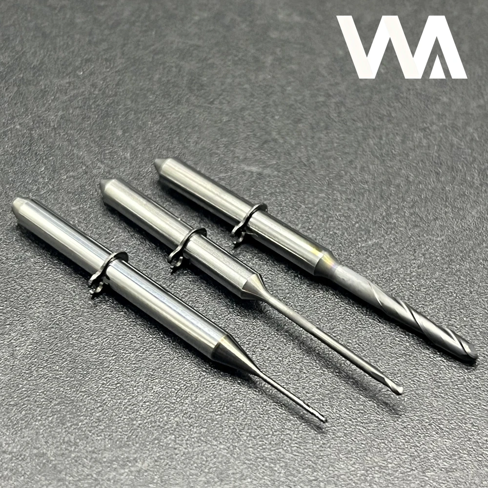 CVD Diamond Coated Radius Cutter Z060-R2D-40 Z100-R2D-40 Z200-R3D-40 Double Tooth ZIRCONIA Milling Tools for VHF R5/S5/K5/S1/S2
