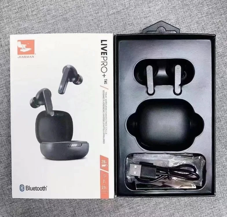 2025 New Live Pro+True Wireless In Ear Bluetooth Touch Version Heavy Bass Stereo Earphones