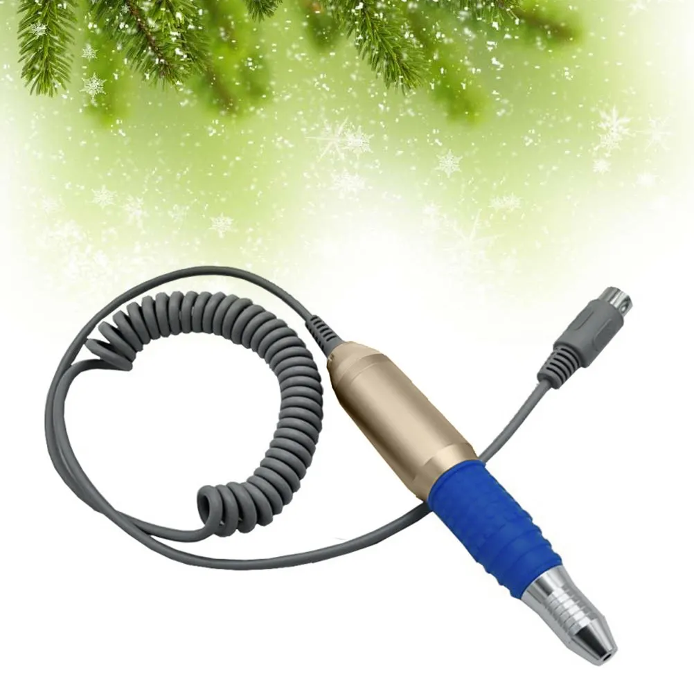 Elektrischer Nagelpolierer, tragbares Nagelkunst-Bohrmaschinen-Set, leiser, sanfter Motor für Maniküre, Pediküre, Gravur, Schnitzerei, Polieren