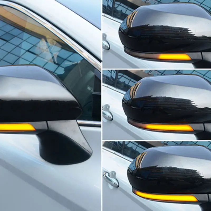 For Toyota Camry XV70 C-HR CHR Prius XW50 PHV Dynamic LED Turn Signal Light Side Mirror Sequential Parking Puddle Lamp Blinker