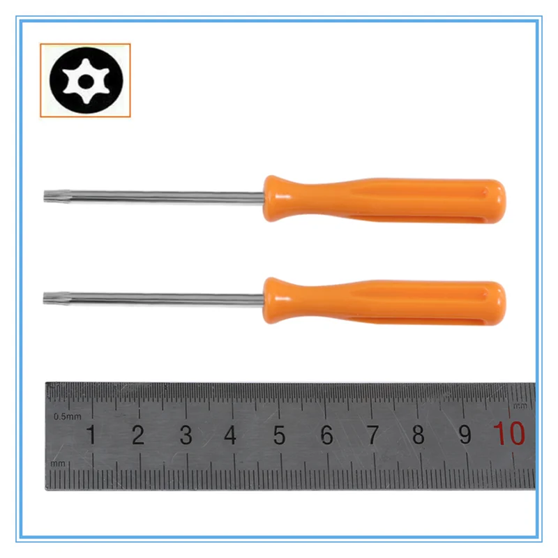 100X 100 مللي متر توركس T8 T10 أداة دقيقة أمنية لأجهزة إكس بوكس 360/ PS3/ PS4 فتحة مقاومة للعبث مع مفكات ثقب #1