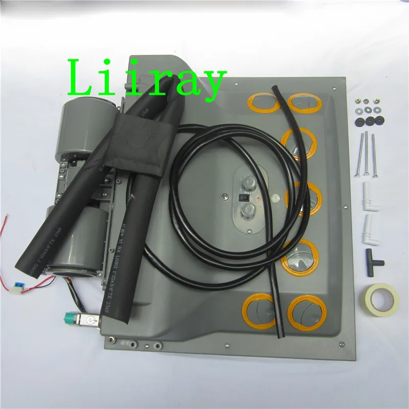 12V 24V Universal Wall-mounted AC Air Conditioner Evaporator Assembly  Unit for VAN Bus Heavy Duty Truck Van Excavator Tractor